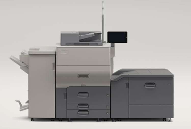 Faster operation and greater usability powered by the new RICOH Pro™ C5400 Series