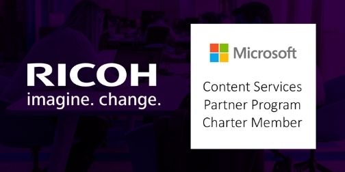 Ricoh added to Microsoft Content Services Partner Program as gold status member